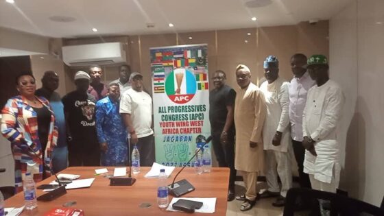 APC Youth Wing (West African Chapter) Holds Maiden Stakeholders’ Meeting in Lagos – Tinubu 2027