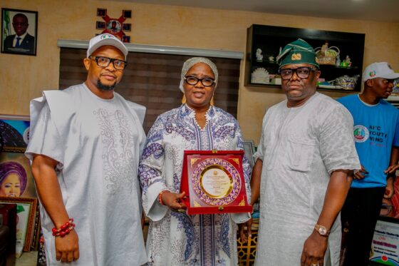 President Tinubu’s Daughter, Chief Dr. Folasade Mujidat Tinubu-Ojo, Accepts Matronship of APC Youth Network West Africa