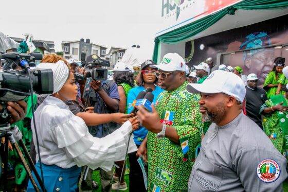 HON. OLATUNDE GIDEON IGBASAN INAUGURATED AS DEPUTY DIRECTOR, DIASPORA, AS RENEWED HOPE AMBASSADORS COMMISSIONS LAGOS STATE SECRETARIAT